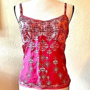 GAP Silk Sequin Accented Camisole